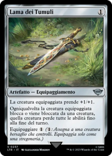 Mtg magic ltr lotr ita - ltr, nm